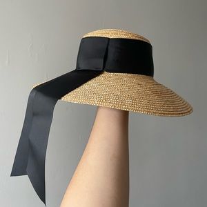 Audrey Hepburn inspired straw hat